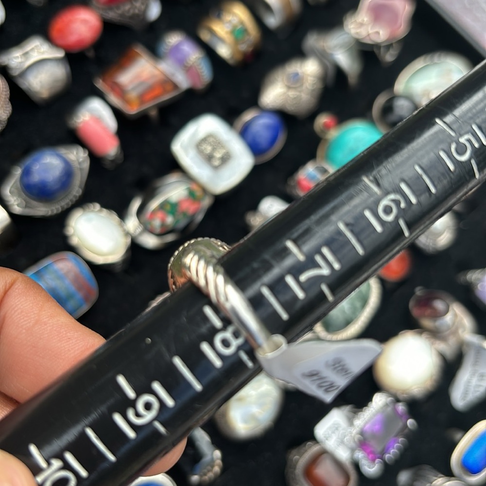 Sterling Silver Chalcedony Ring - image 2